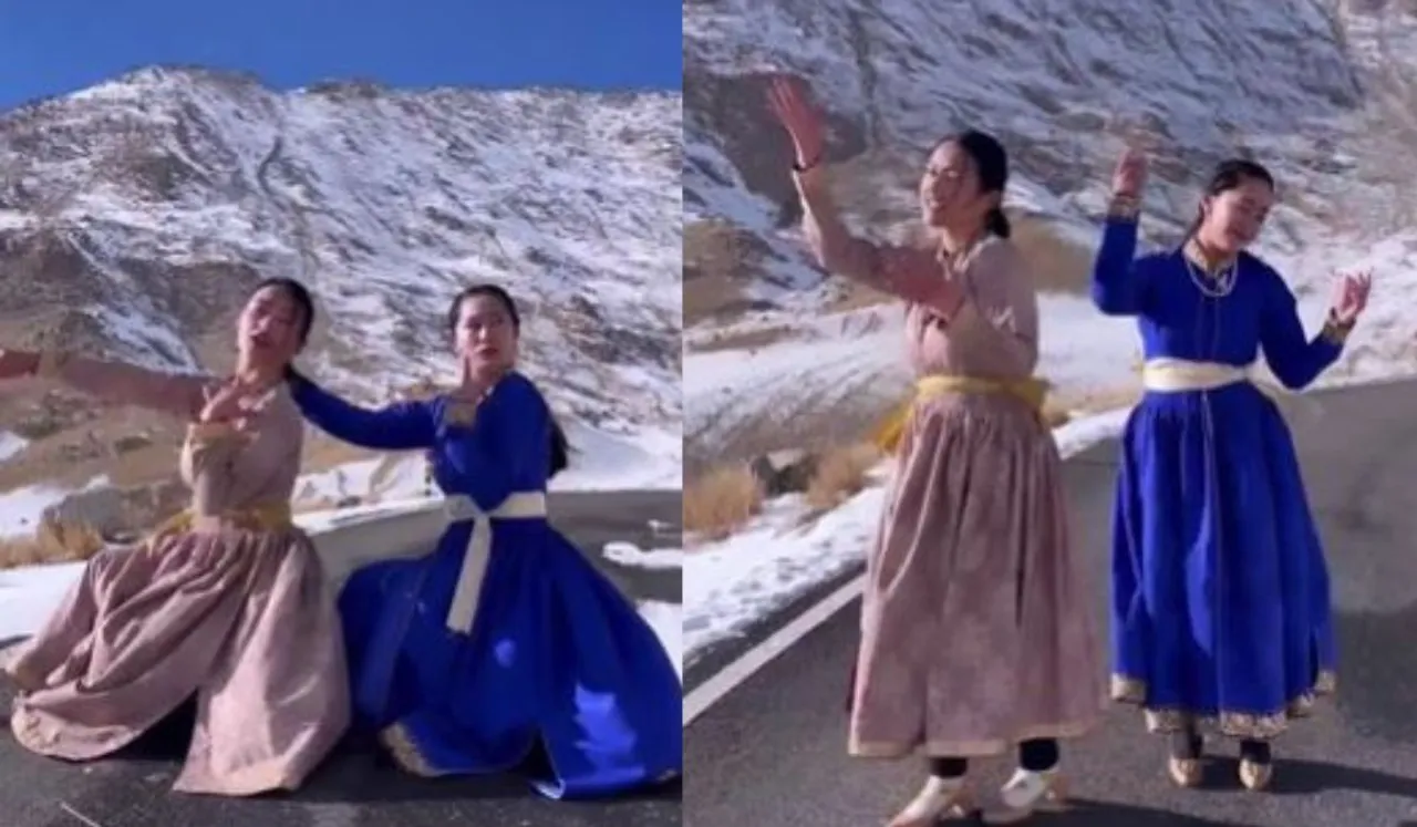 Viral Video: Two Ladaki Women Gracefully Groove To 'Ghodey Pe Sawar'