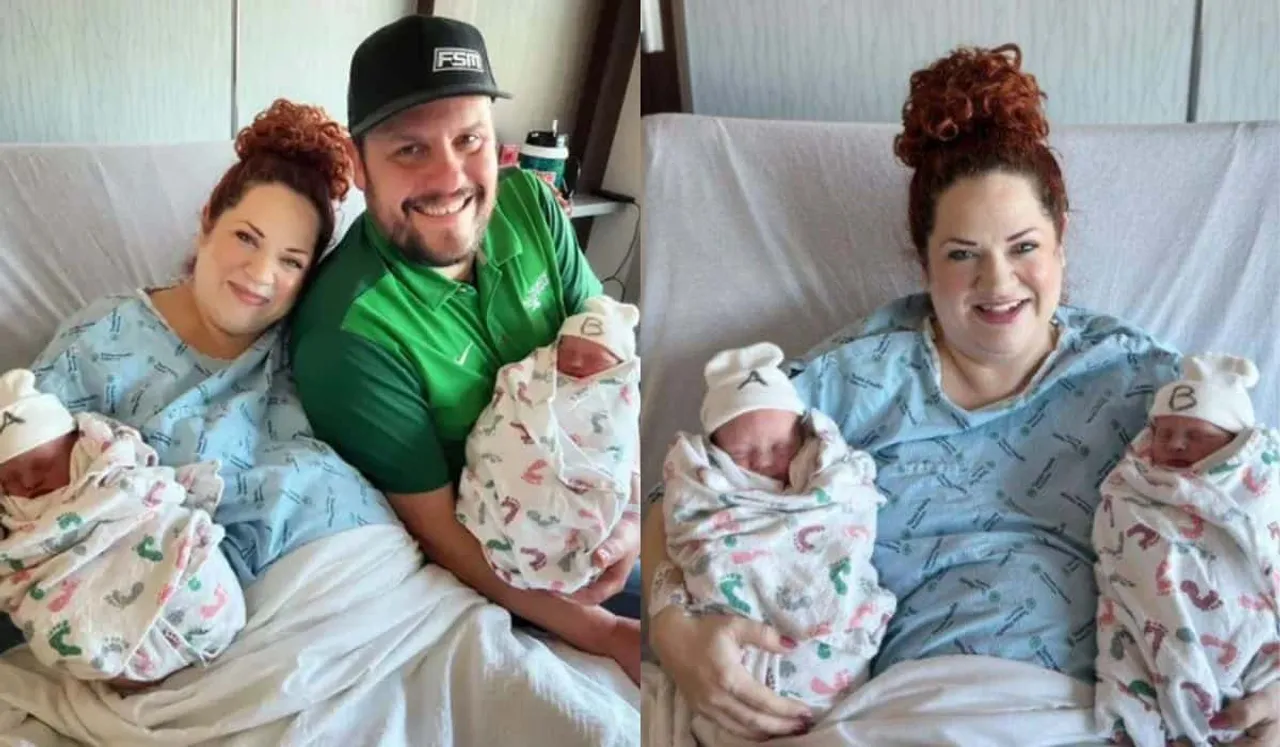 US Woman Gives Birth To Twins Girls Born In Different Years