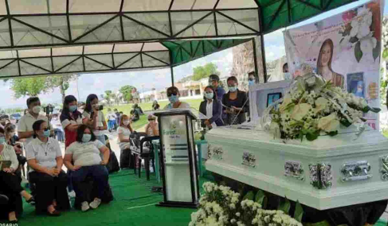 Flight Attendant Christine Dacera Laid To Rest At General Santos City