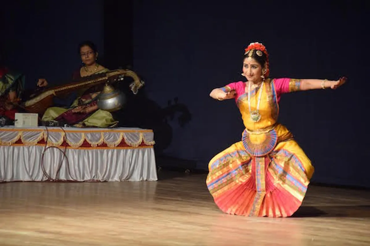 Sujatha Ramanathan at her dance performance