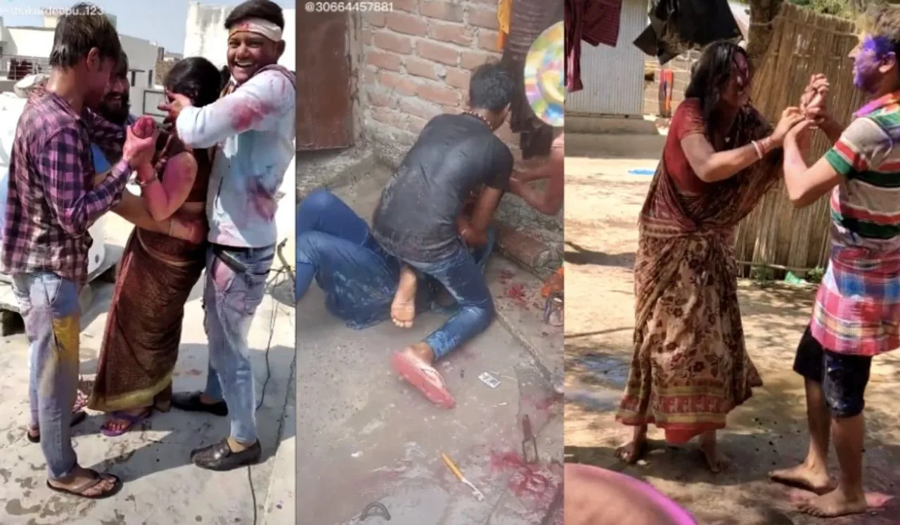 Treatment Of Women On Holi