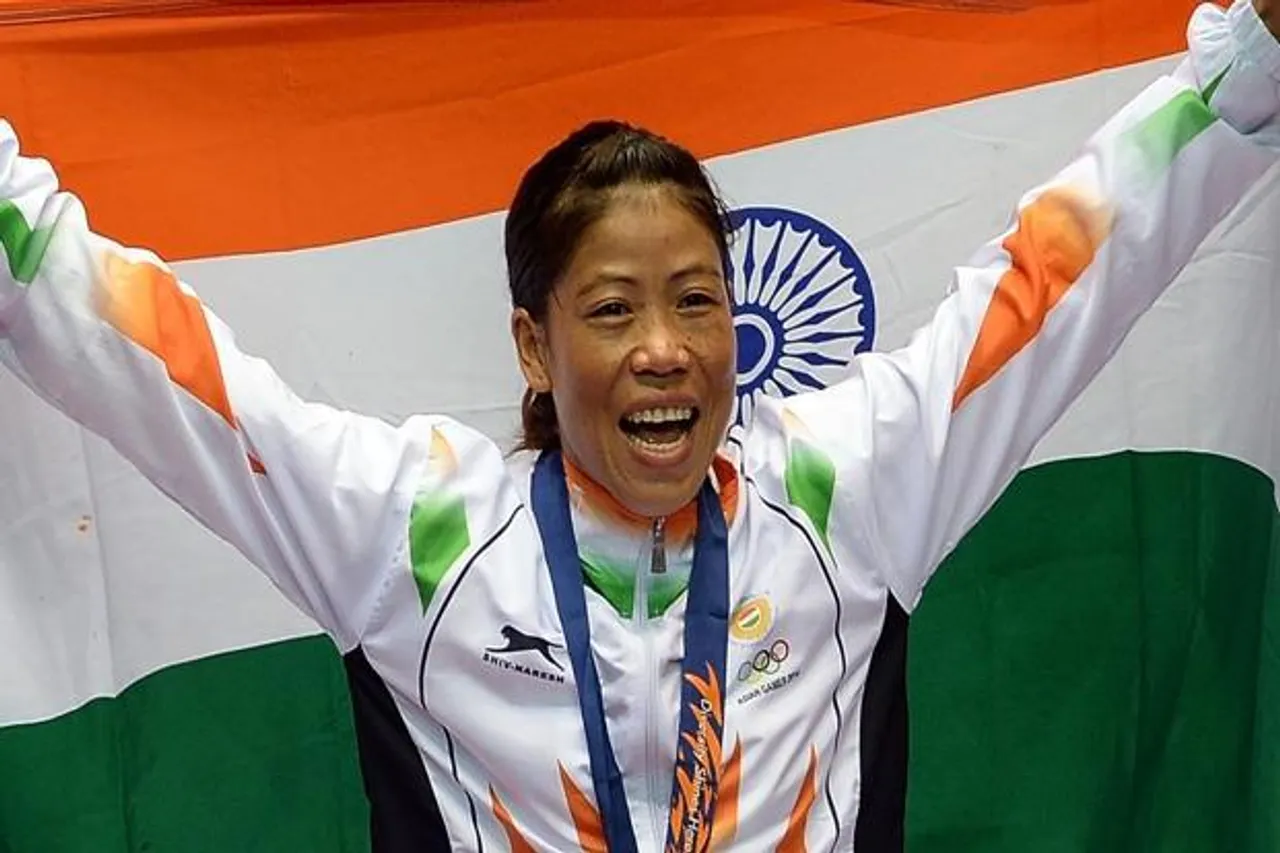 #SAG2016: Our three golds - Mary Kom, Sarita Devi & Pooja Rani