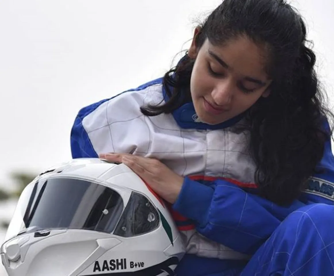 At 13, Karting Racer Aashi Hanspal Has Five National Podium Finishes