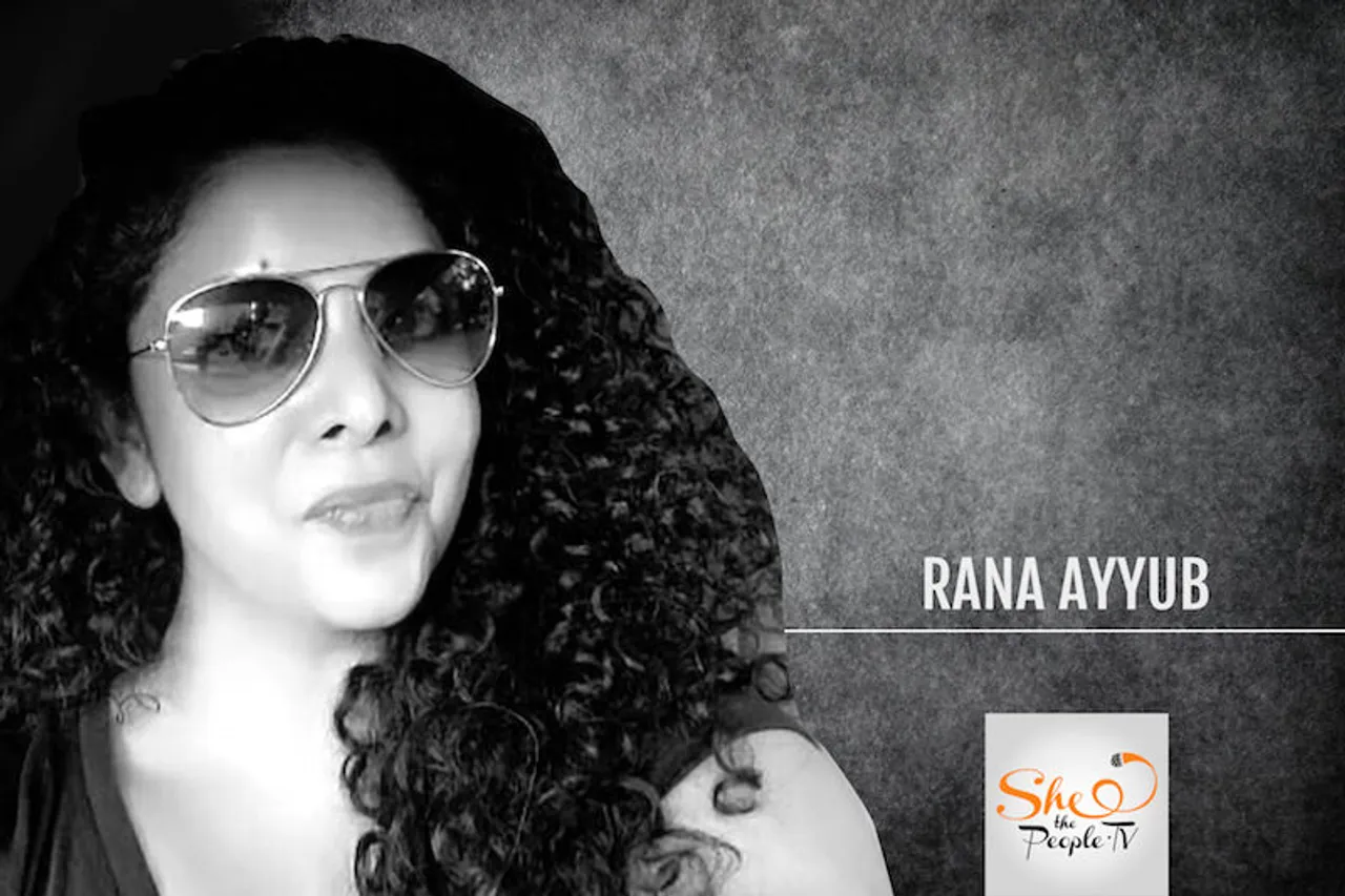 complaint against Rana Ayyub, Rana Ayyub rape threats