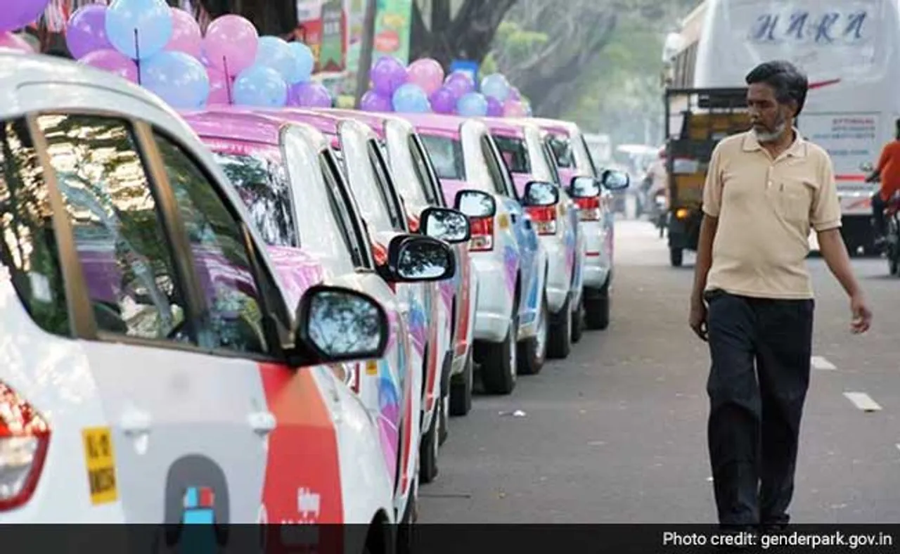 She-Taxi Grows Into She-Bus in Kerala