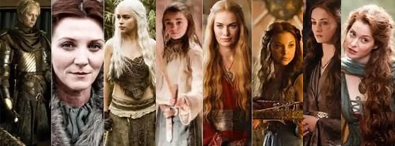 Powerful women playing the Game of Thrones