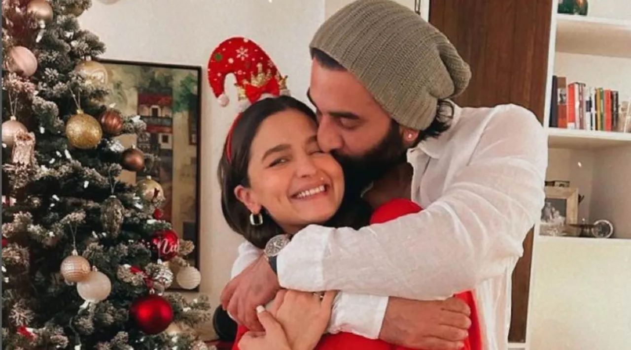 Alia Bhatt Ranbir Kapoor Christmas Celebration