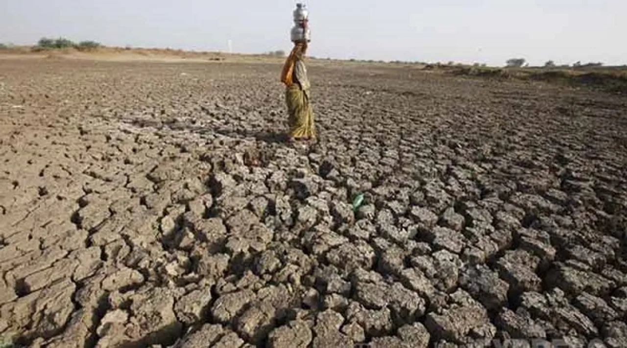 Drought hit women in Odisha launch protest