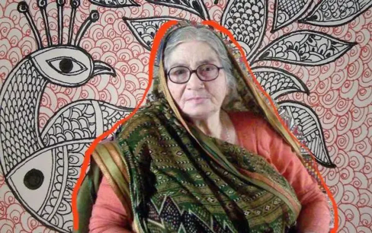 Meet Godawari Dutta, The 93-Year-Old Mithila Artist From Bihar