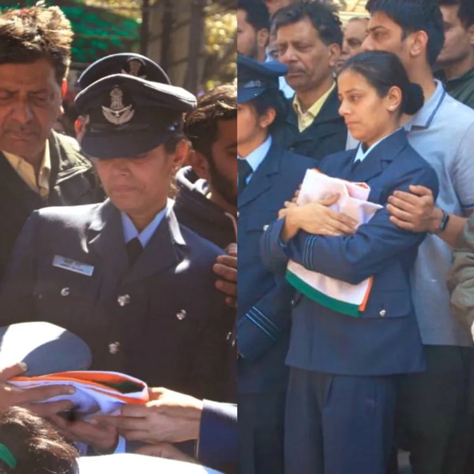 IAF Pilot Killed Kashmir