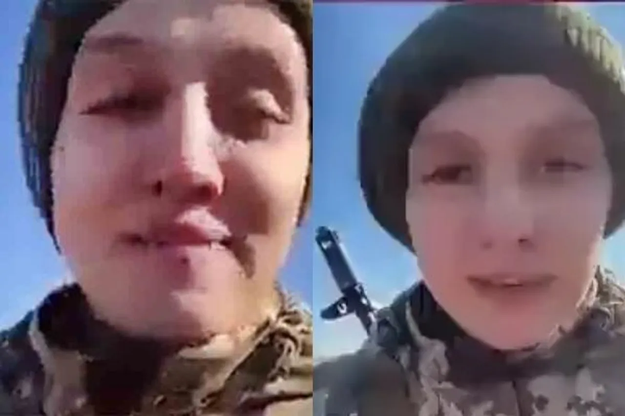 ukrainian woman soldier