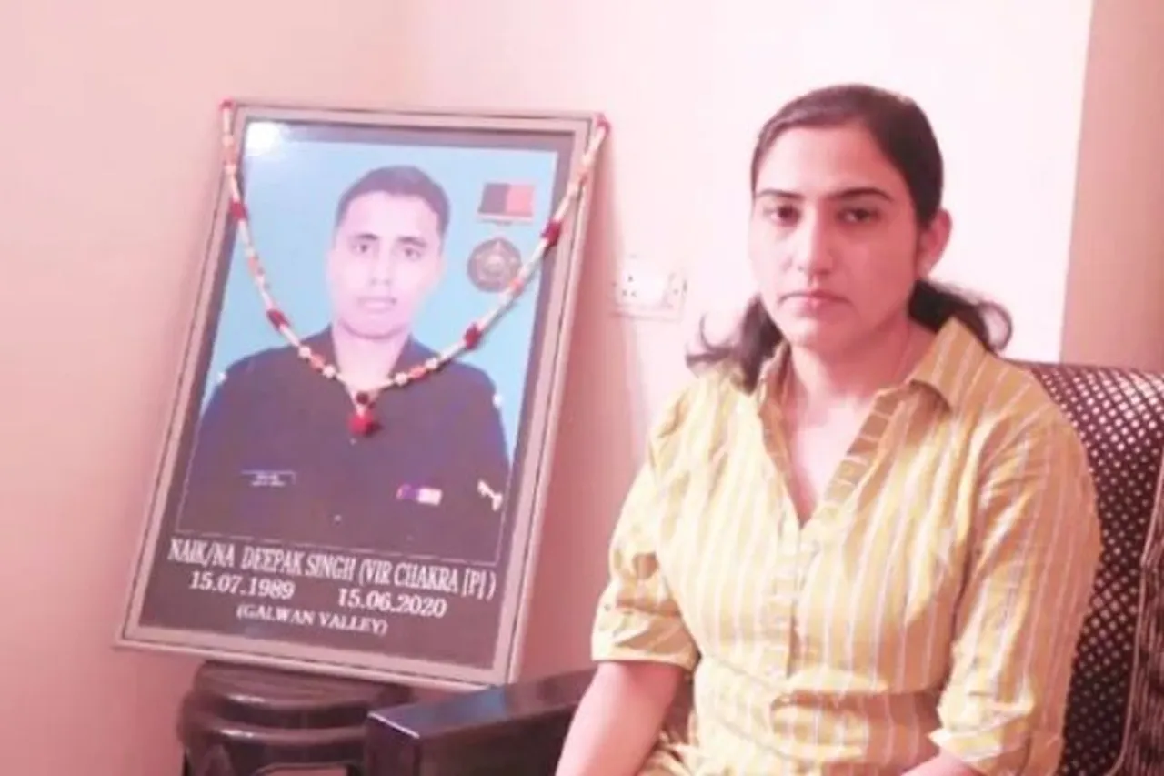 Galwan Valley Martyr's Wife Joins Indian Army to Carry Forward His Legacy