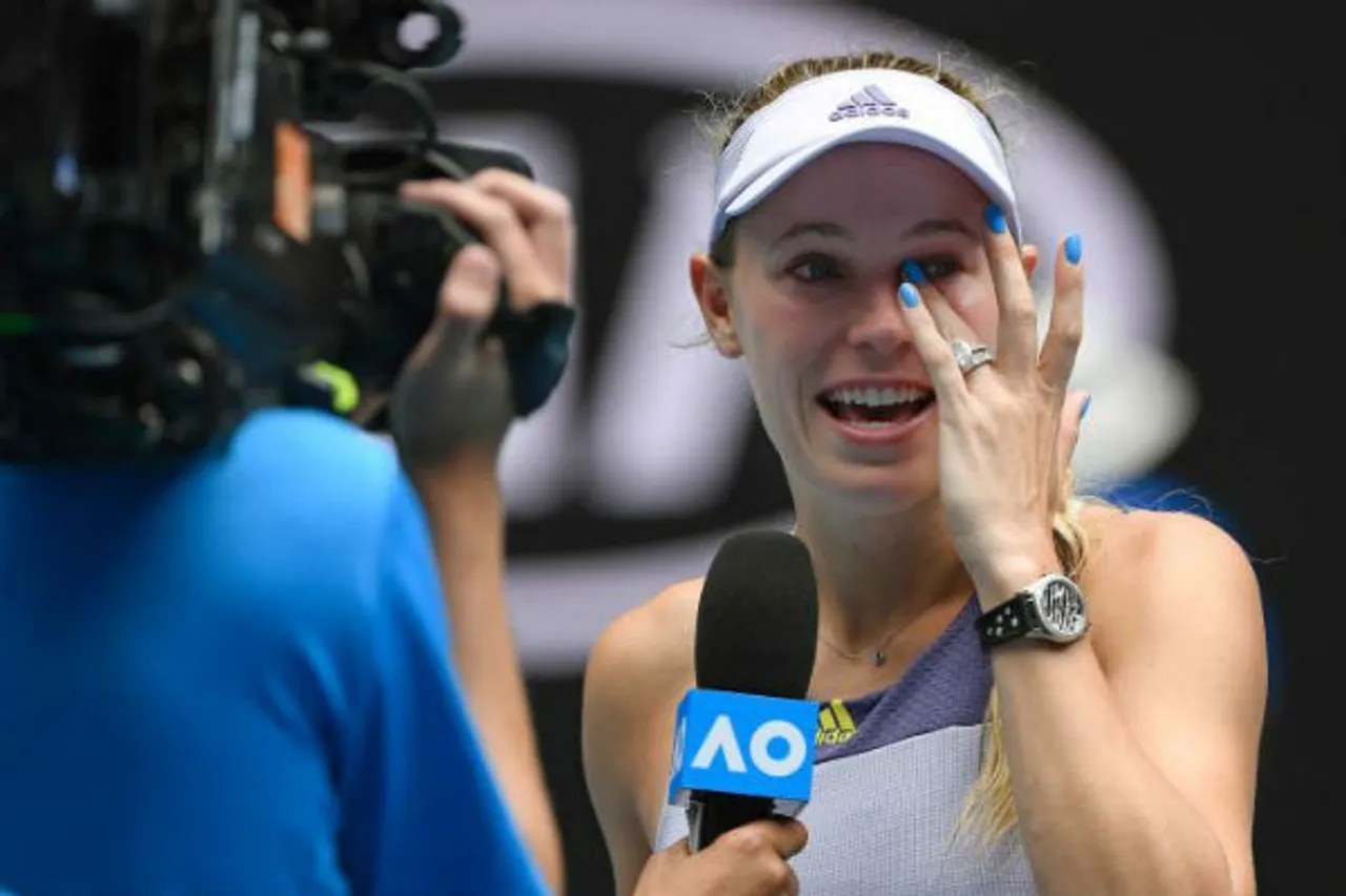 Former World Number One Caroline Wozniacki Retires At Australian Open