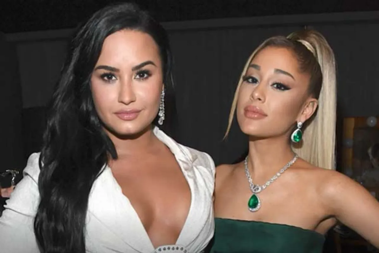 Ariana Grande And Demi Lovato Come Together For Dancing With The Devil