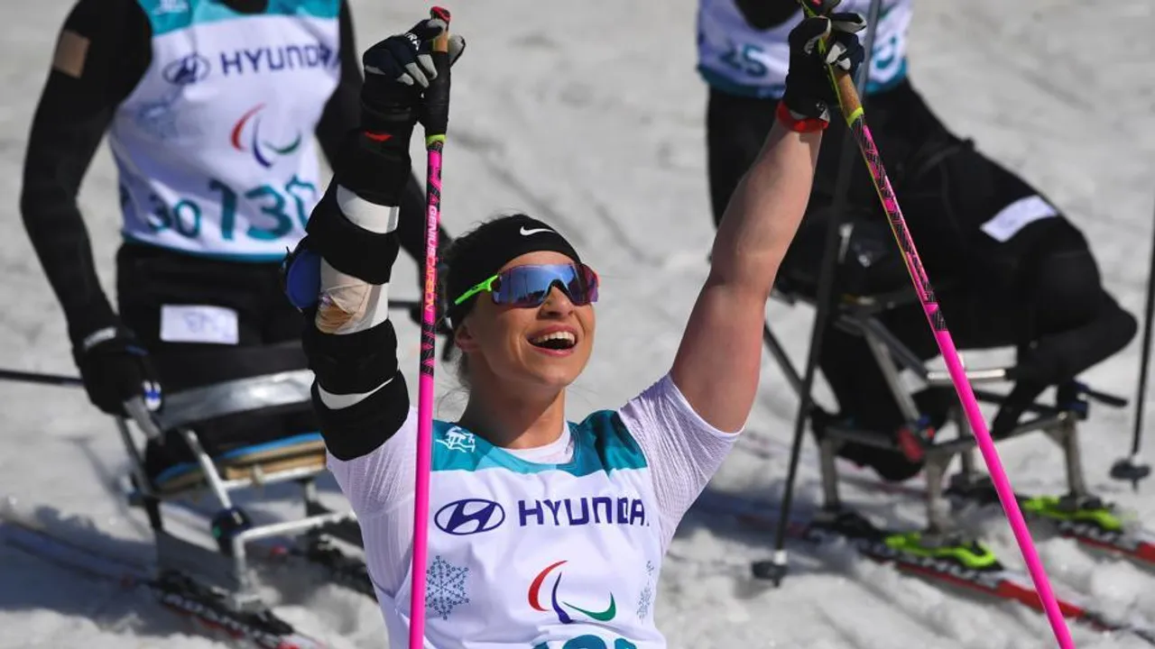 Amputee Skier wins Paralympic Gold