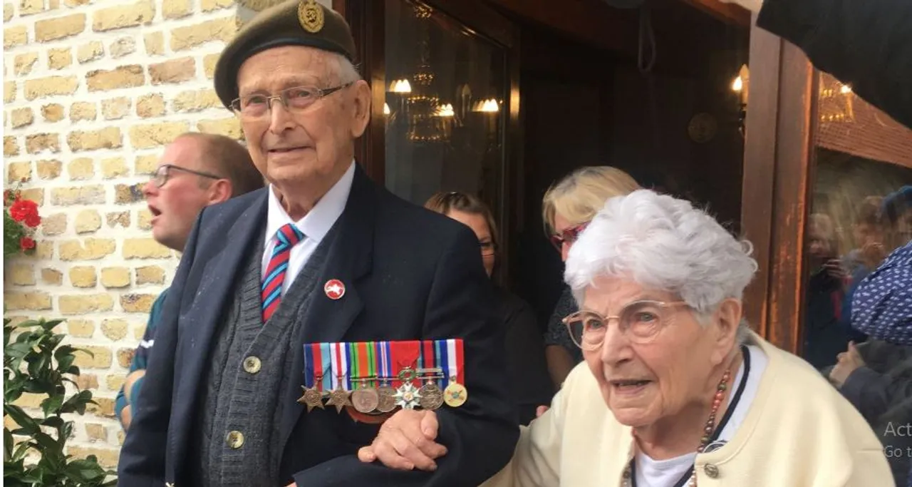 World War 2 Veteran Reunites With Girl