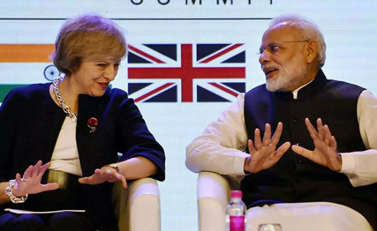 Theresa May India Visit