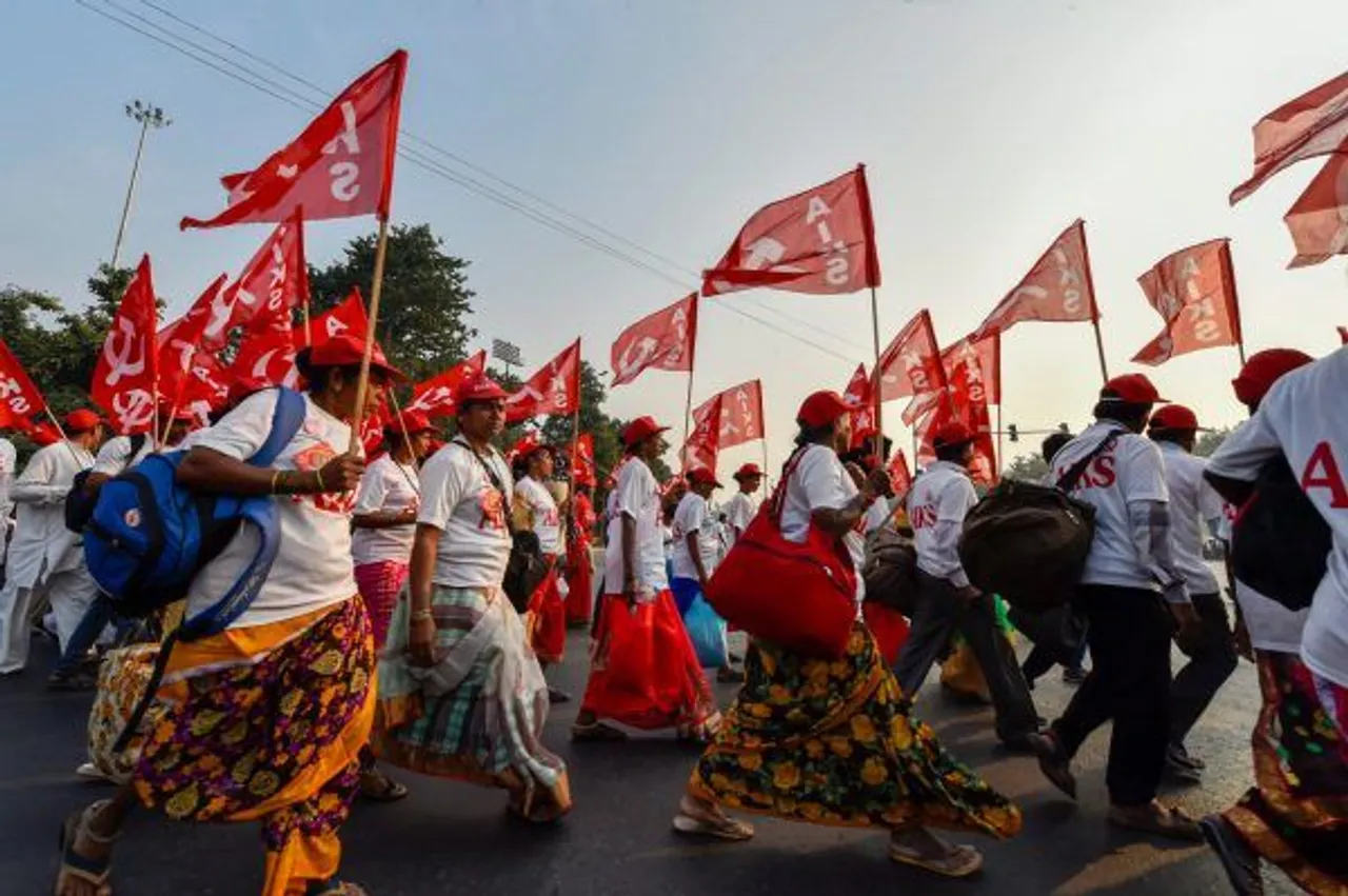 #FarmersMarch Women Farmers