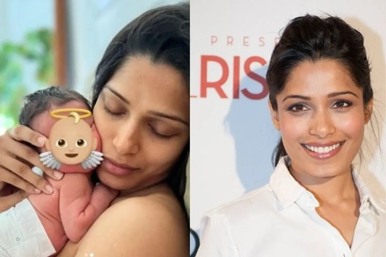 Freida Pinto Welcomes Baby Boy, Shares His First Picture