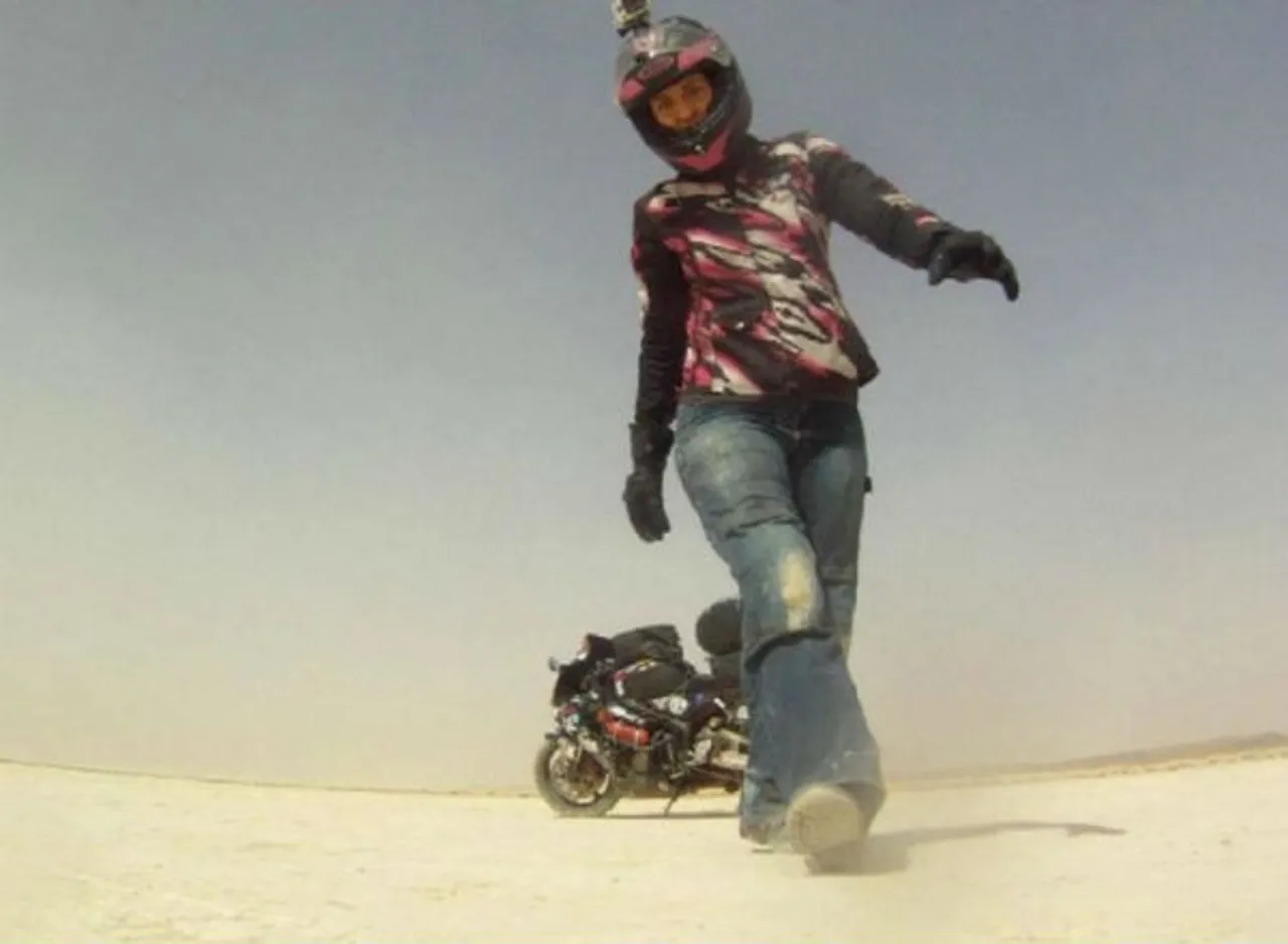 Meet Nikki Misurelli Who Motorbikes Across The Globe