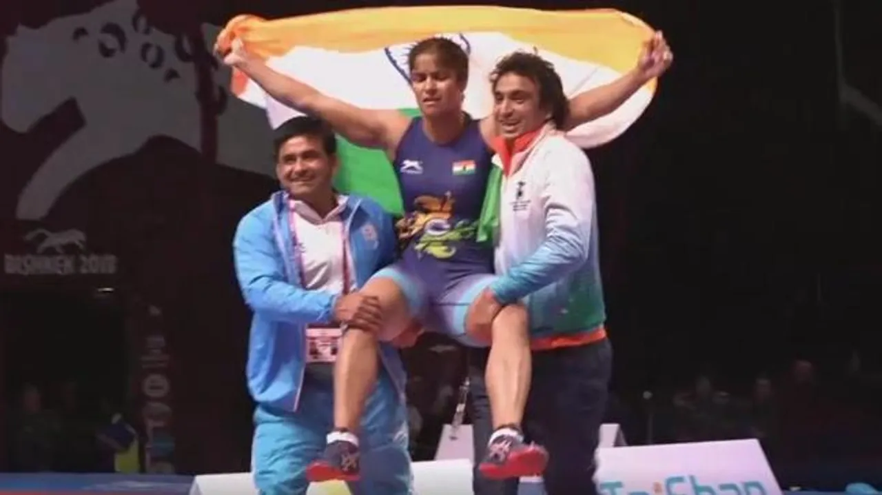 Navjot Kaur - First Indian Woman Wrestler To Clinch Asian Gold