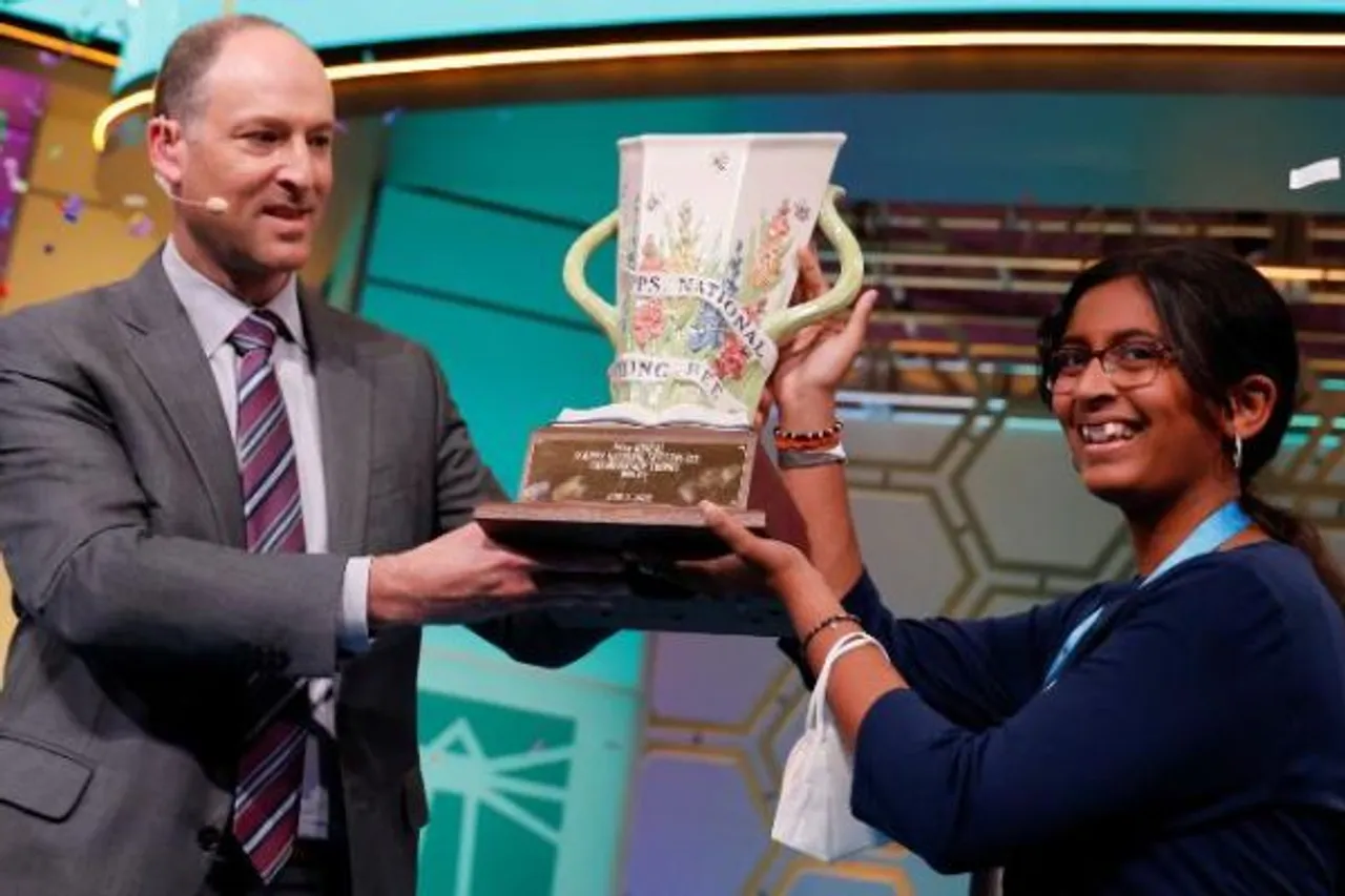 Indian-Origin Teen Harini Logan Wins Spelling Bee 2022