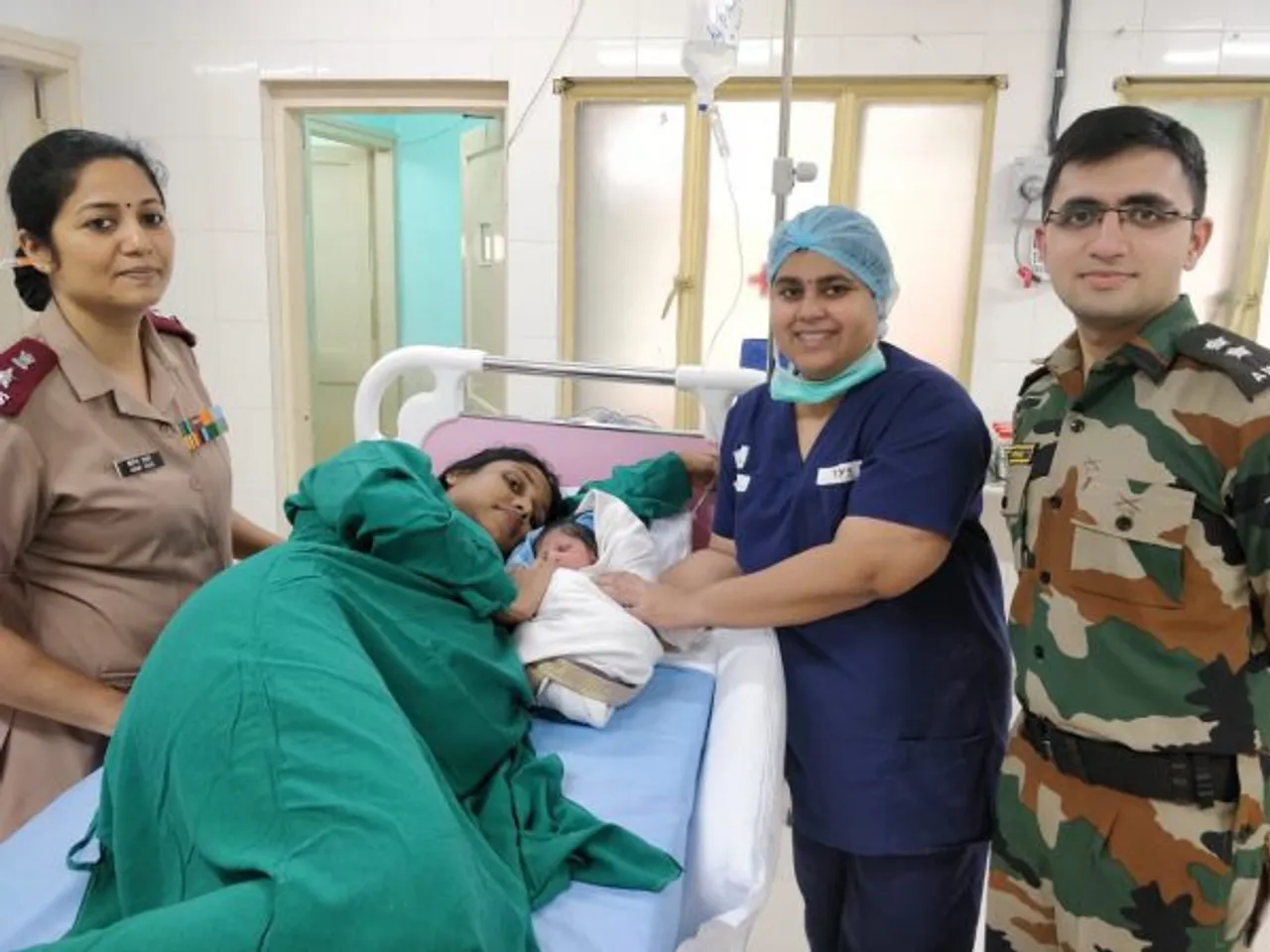 Indian Navy Rescues Pregnant Woman In Flood-Hit Kerala