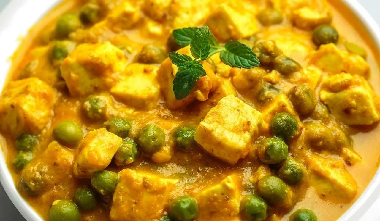 Matar Paneer Recipe in two ways : Authentic And Instant