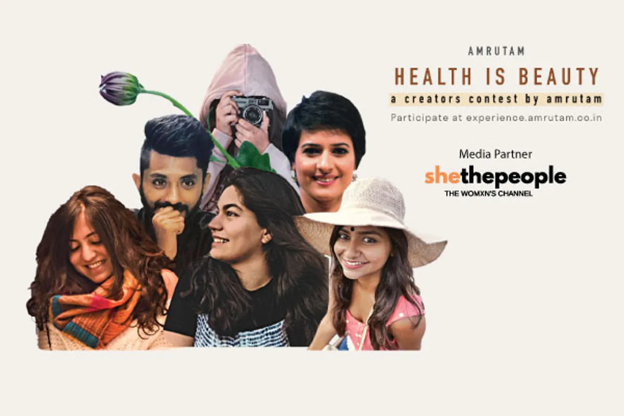 Participate in Amrutam's four-week long Creators Contest ‘Health is Beauty'