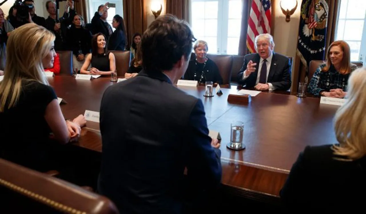 Trump, Trudeau Discuss Women In The Workforce