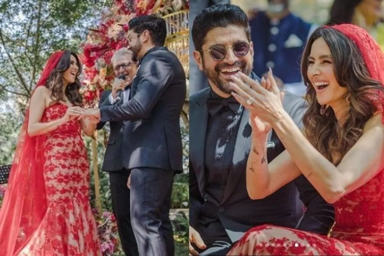 Shibani Dandekar Shares Wedding Pics