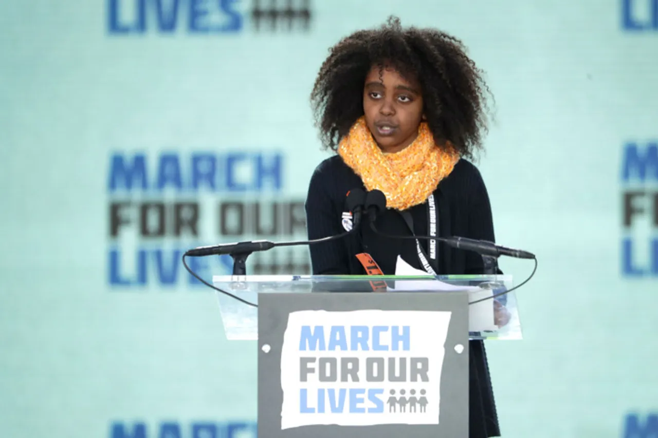 March For Our Lives Activist Naomi Wadler Delivers Powerful Speech