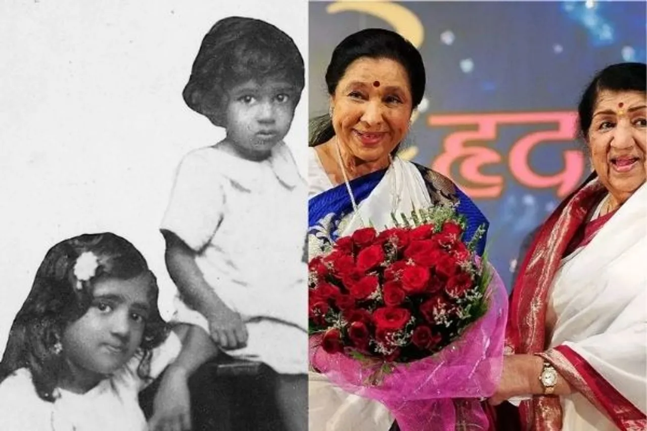 ‘Bachpan ke bhi kya din the’: Asha Bhosle Shares Childhood Photo Post Lata Mangeshkar’s Death