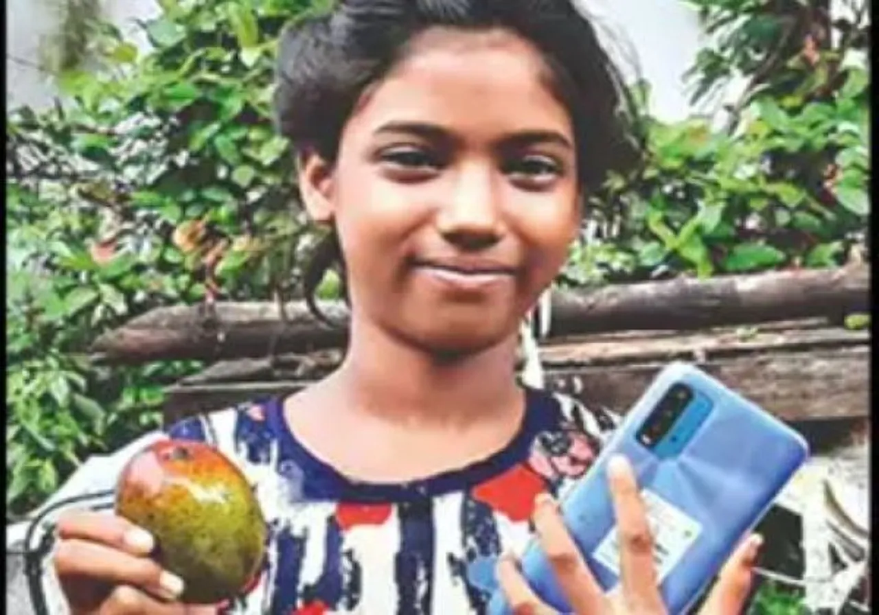 girl sells mangoes for phone, Girl Gets Phone For 12 Mangoes