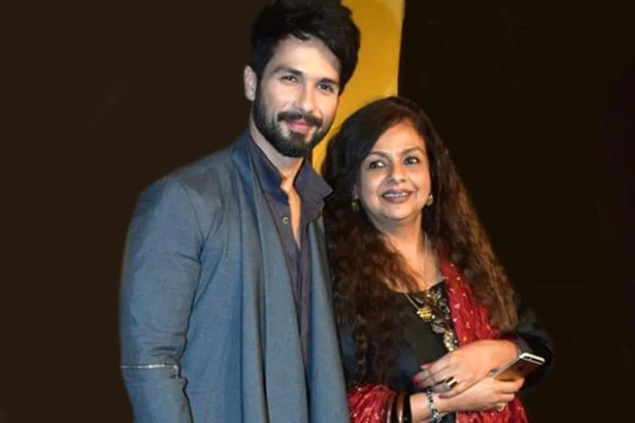 Shahid Kapoor's mother