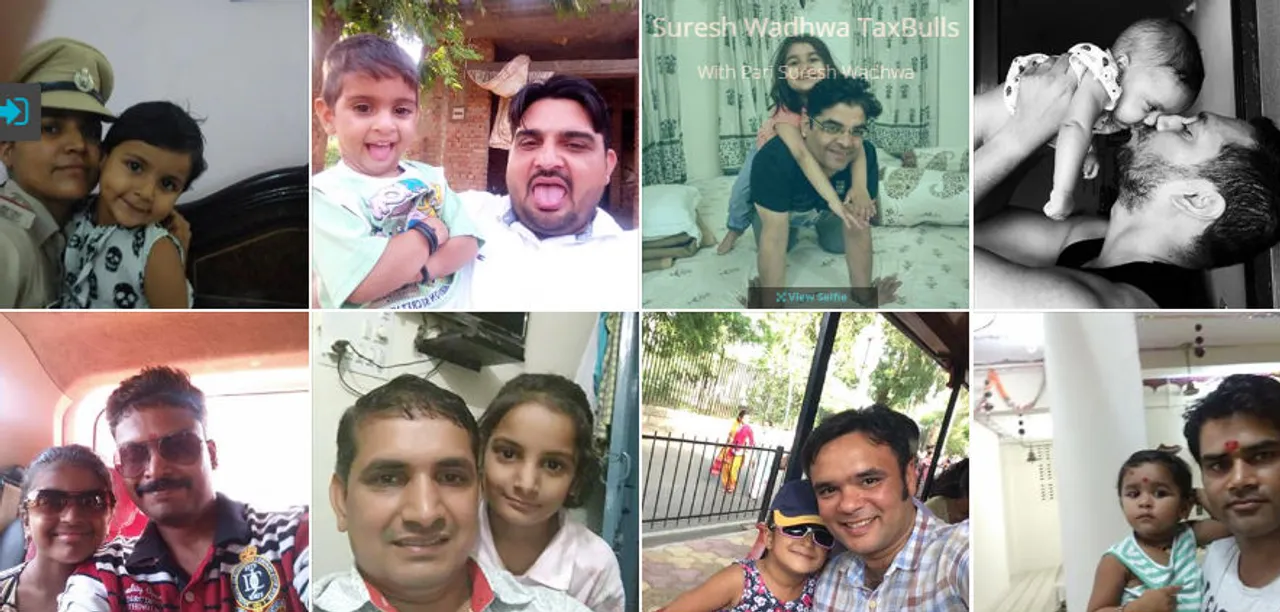 Support the girl child: Post a 'Selfie with daughter'