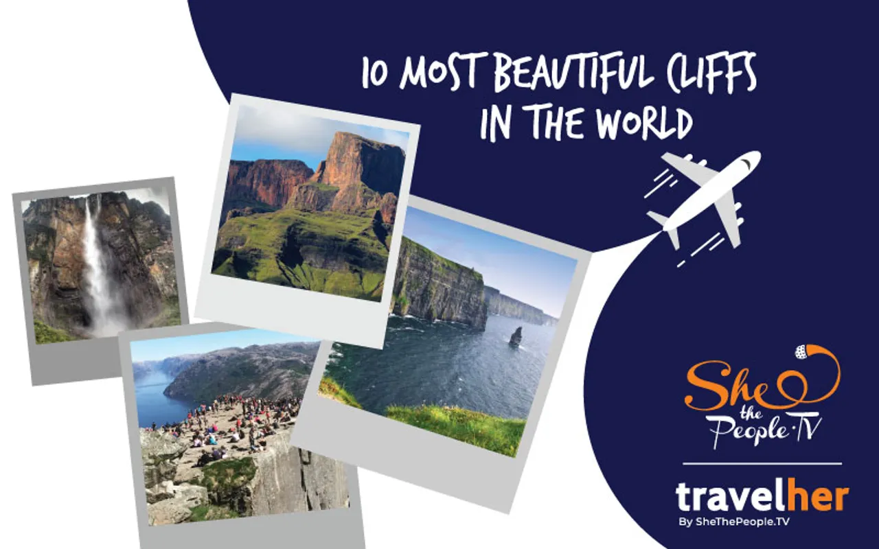 TravelHer: Ten Most Beautiful Cliffs Around The World