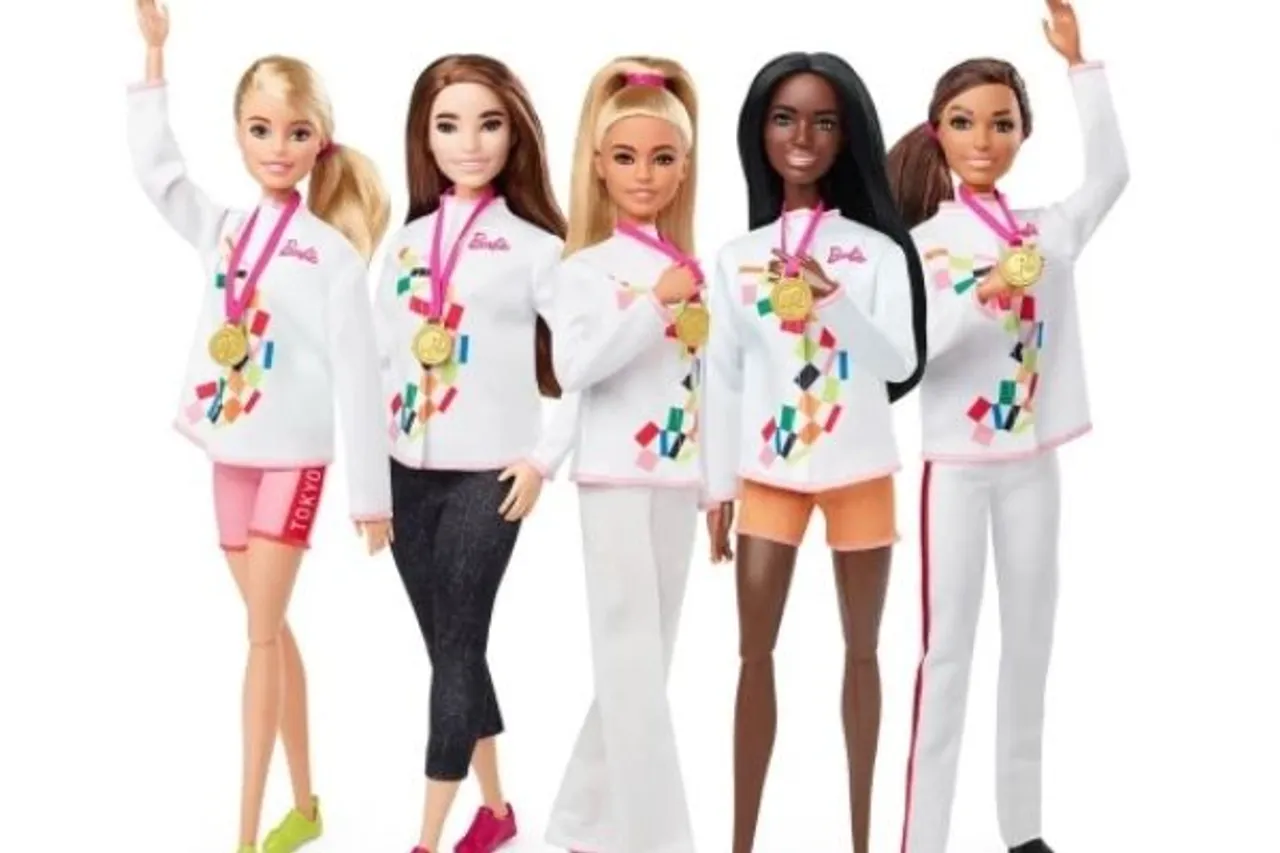 Olympic Barbie dolls