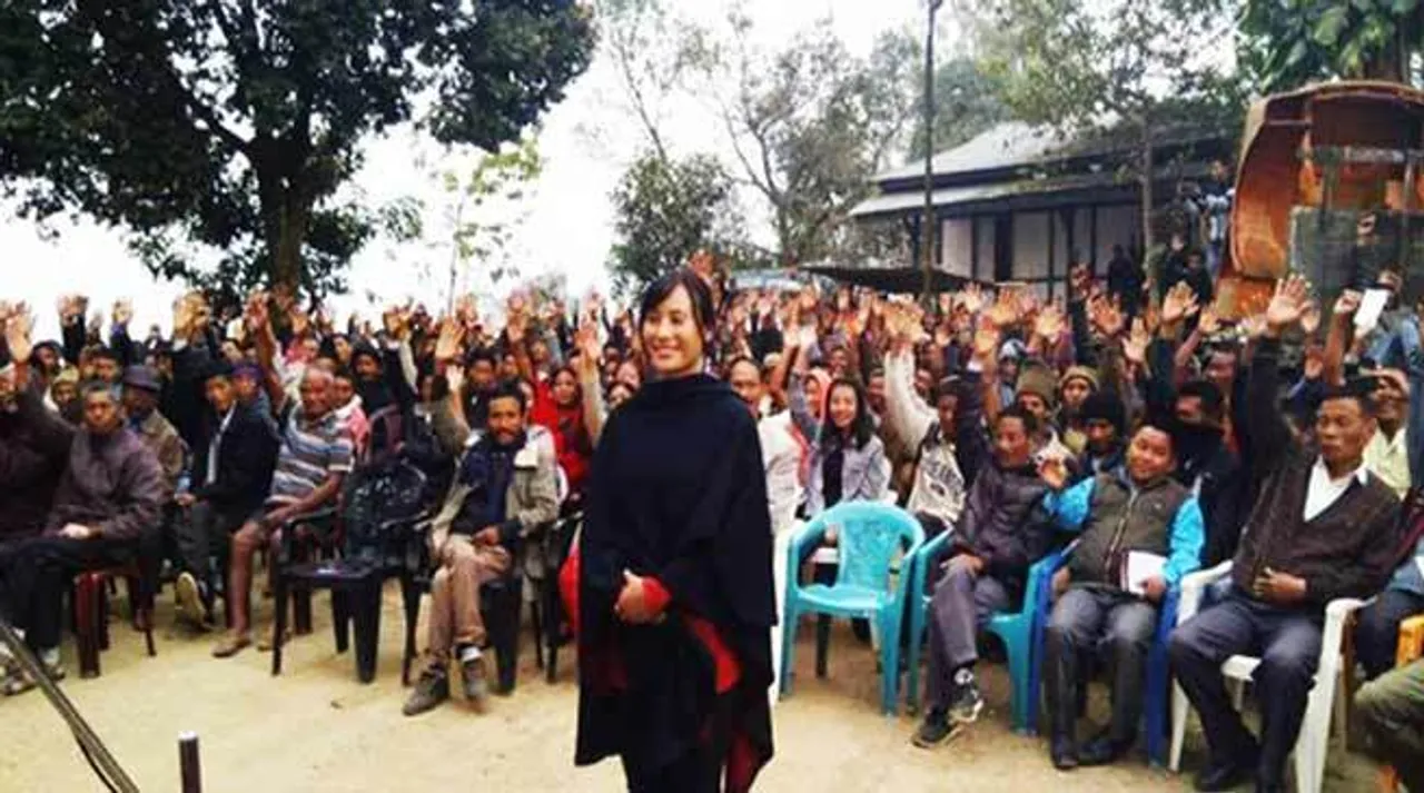 Naga women contest assembly elections