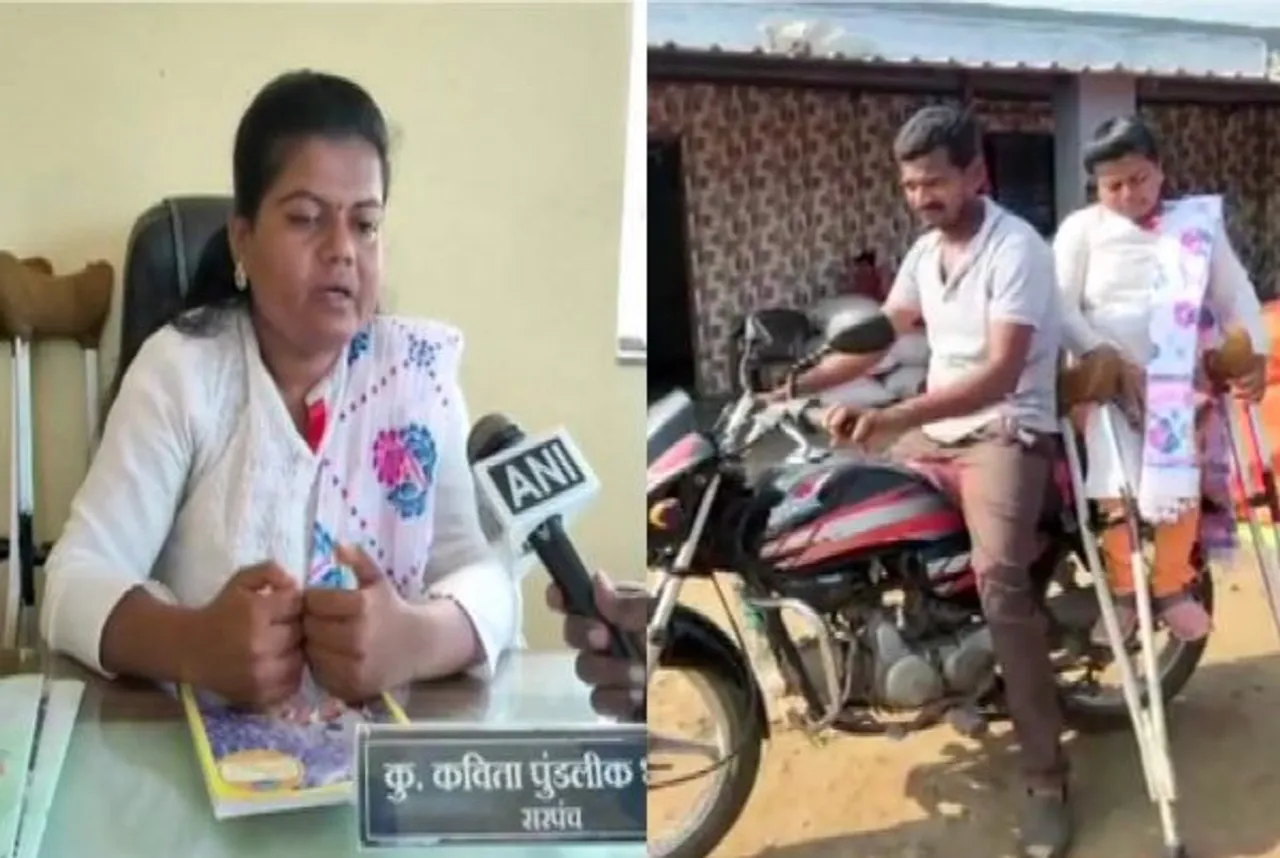 Maharashtra: Specially-Abled Woman Beats Odds To Become Sarpanch Of Two Villages
