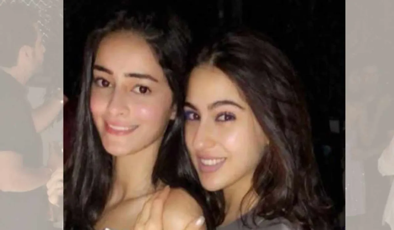 ananya panday on sara ali