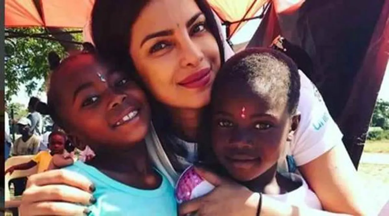 UNICEF'S Goodwill Ambassador Priyanka Chopra