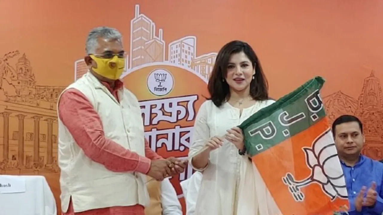 Payel Sarkar joins BJP