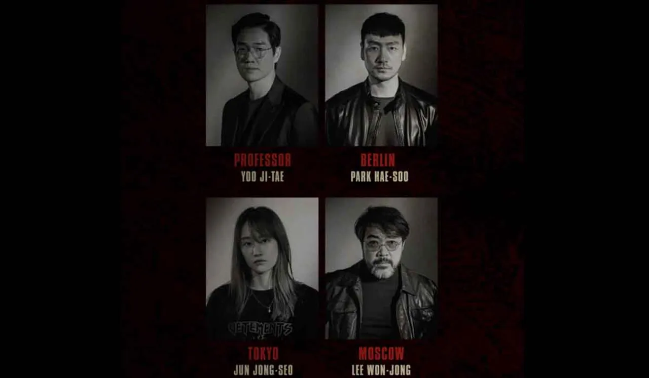 Meet The Cast Of Money Heist's Korean Remake