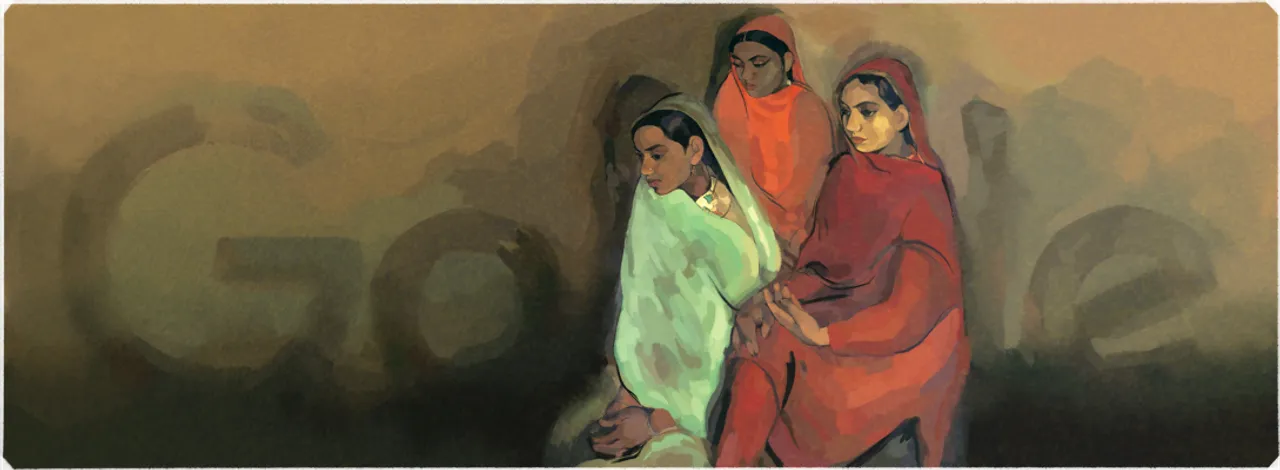 Google Doodle celebrates Amrita Shergil's 103rd birthday