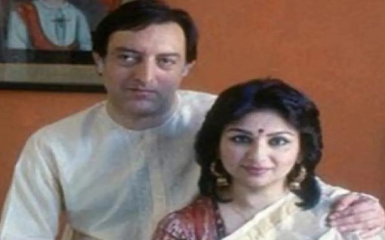 Sharmila Tagore and Mansoor Ali Khan