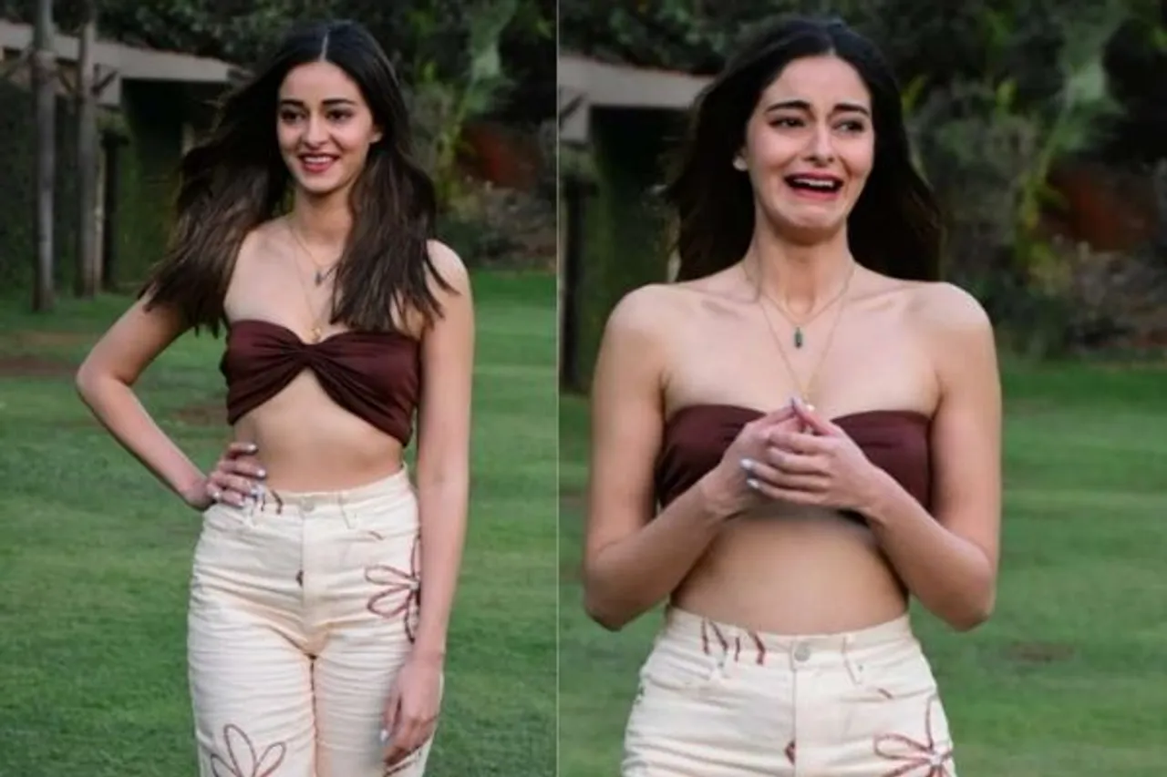 Women With Small Breasts, Siddhant Chaturvedi Ananya Panday ,Ananya Panday Pictures From Gehraiyaan Promotions