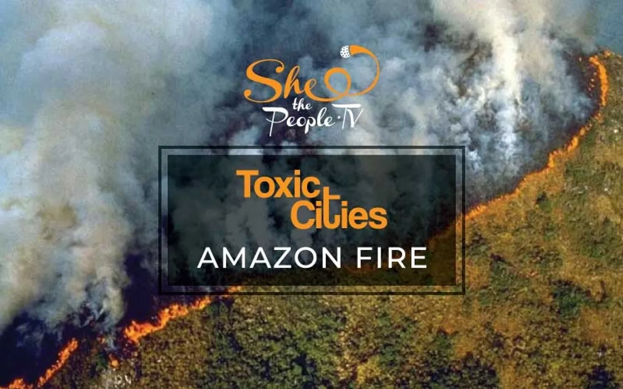 Amazon fires toxic cities