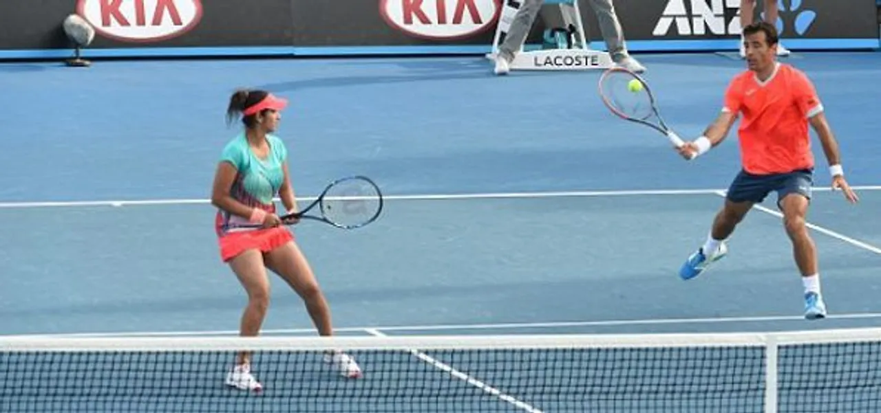 Sania Mirza and Ivan Dodig