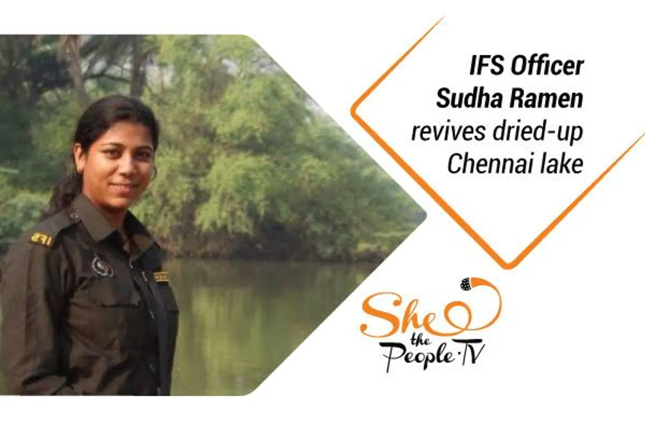 Sudha Ramen Revives Dried Up Chennai Lake